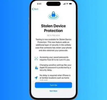 兰州苹果授权维修店分享被盗设备保护功能开启方法 